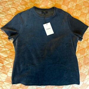 Theory velvet tiny tee